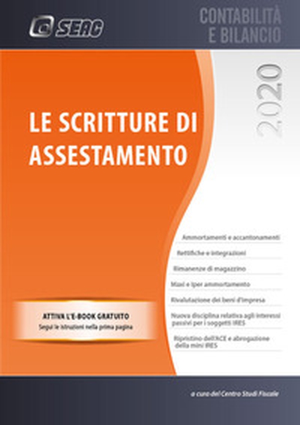 Le scritture di assestamento - Librerie.coop Le scritture di assestamento - Librerie.coop