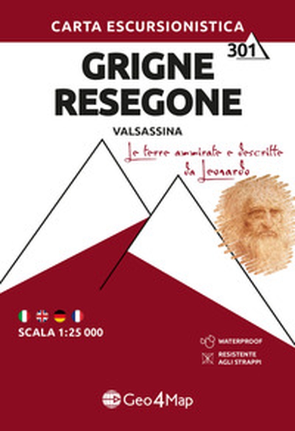 Grigne Resegone (Valsassina). Carta escursionistica 1:25.000 - Librerie.coop Grigne Resegone (Valsassina). Carta escursionistica 1:25.000 - Librerie.coop