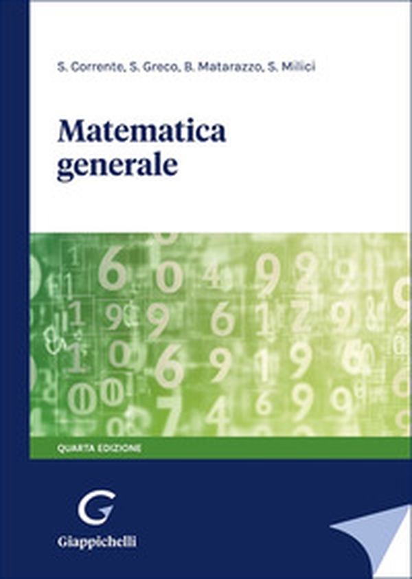 Matematica generale - Librerie.coop Matematica generale - Librerie.coop