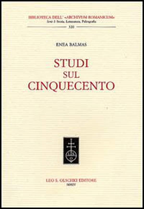 Studi sul Cinquecento - Librerie.coop Studi sul Cinquecento - Librerie.coop
