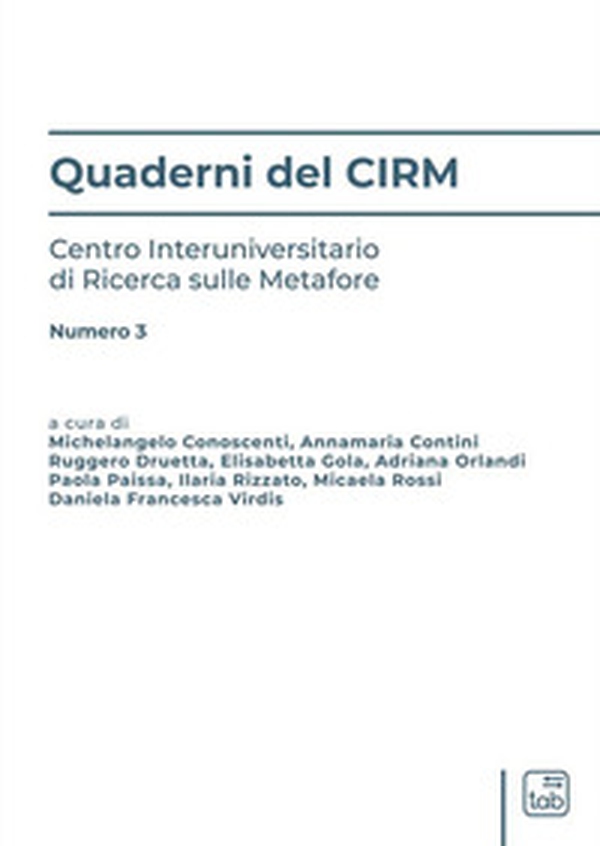 Quaderni del CIRM - Vol. 3 - Librerie.coop Quaderni del CIRM - Vol. 3 - Librerie.coop