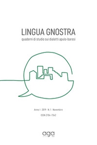 Lingua gnostra. Quaderni di studio sui dialetti adulo baresi - Librerie.coop