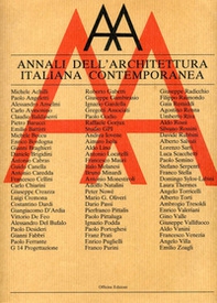 Annali dell'architettura italiana contemporanea (1986-1987) - Librerie.coop