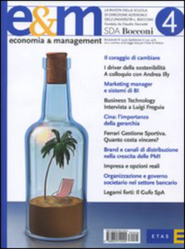 Economia & Management - Vol. 4 - Librerie.coop Economia & Management - Vol. 4 - Librerie.coop