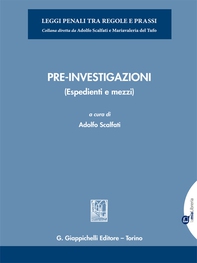 Pre-investigazioni - e-Book - Librerie.coop