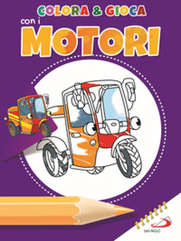 Colora e gioca con i motori - Librerie.coop Colora e gioca con i motori - Librerie.coop