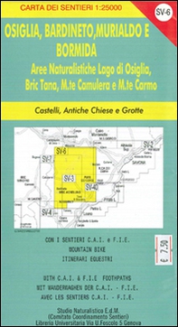 SV 6 Osiglia, Bardineto, Murialdo, Bormida. Alta via dei monti liguri - Librerie.coop