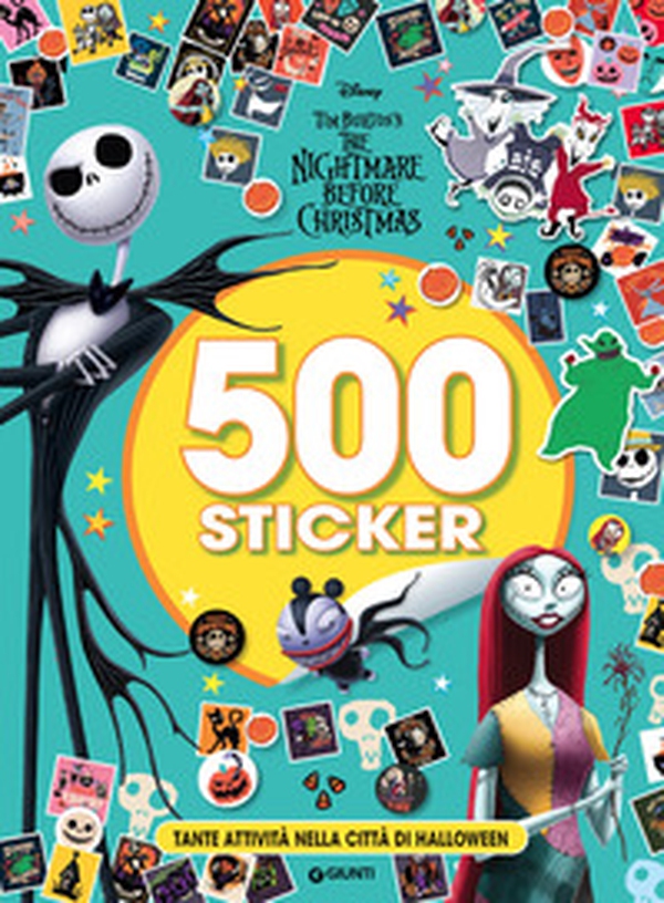Tante attività nella città di Halloween. Nightmare before Christmas. 500 sticker - Librerie.coop