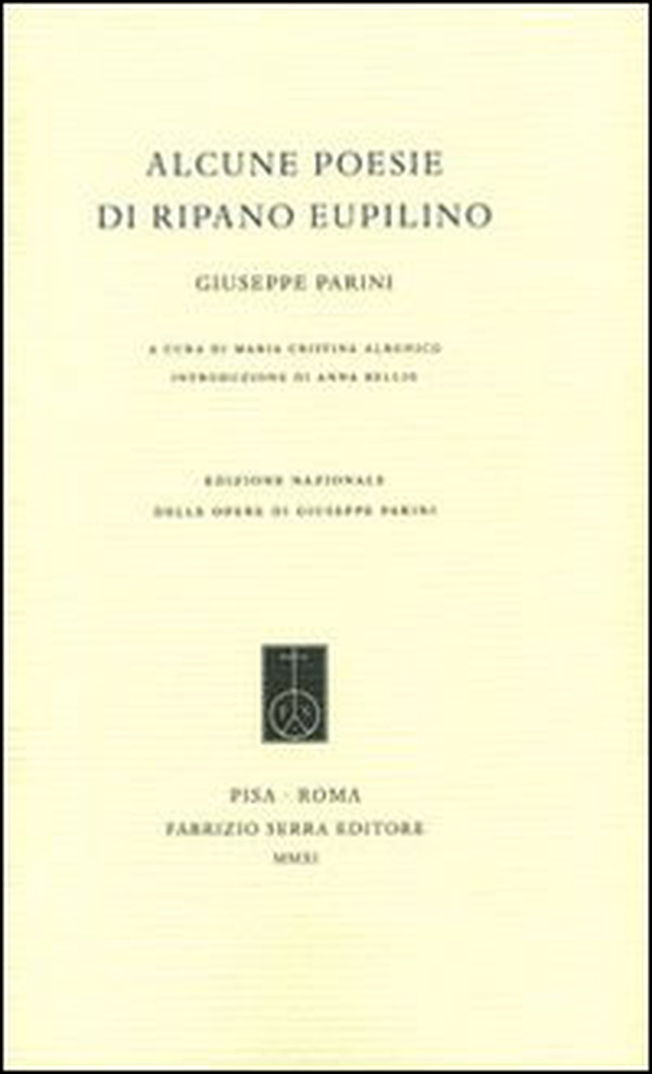 Alcune poesie di Ripano Eupilino - Librerie.coop Alcune poesie di Ripano Eupilino - Librerie.coop