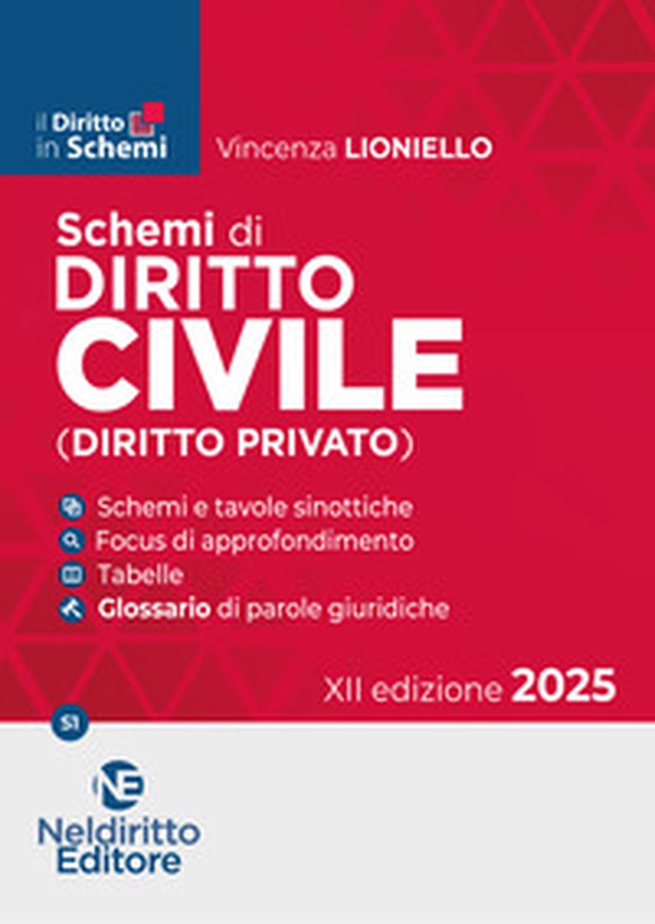 Schemi di diritto civile (diritto privato) 2025 - Librerie.coop Schemi di diritto civile (diritto privato) 2025 - Librerie.coop