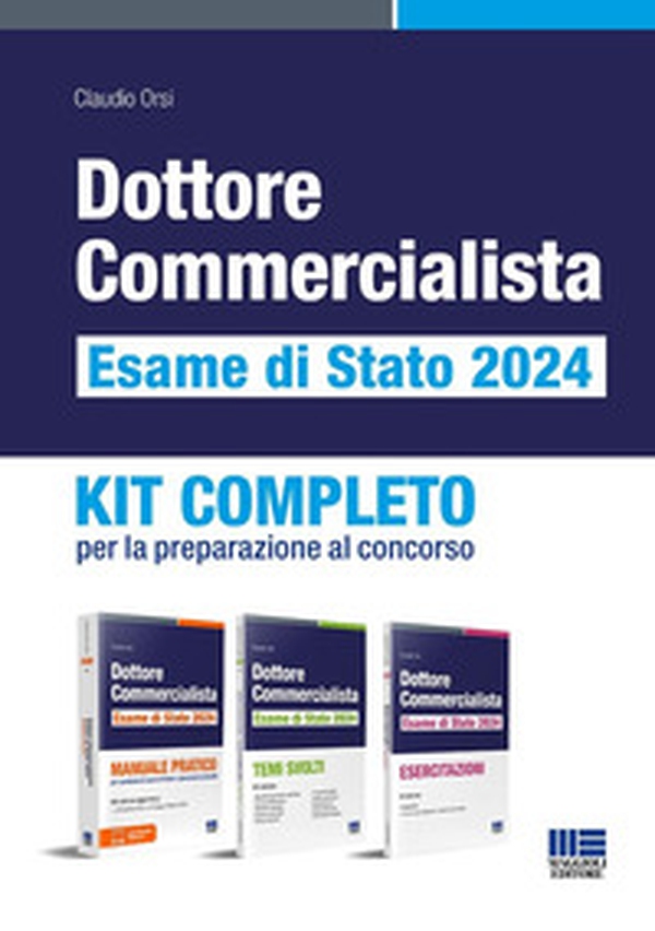 Dottore commercialista. Esame di Stato 2024. Kit completo per la preparazione al concorso - Librerie.coop Dottore commercialista. Esame di Stato 2024. Kit completo per la preparazione al concorso - Librerie.coop