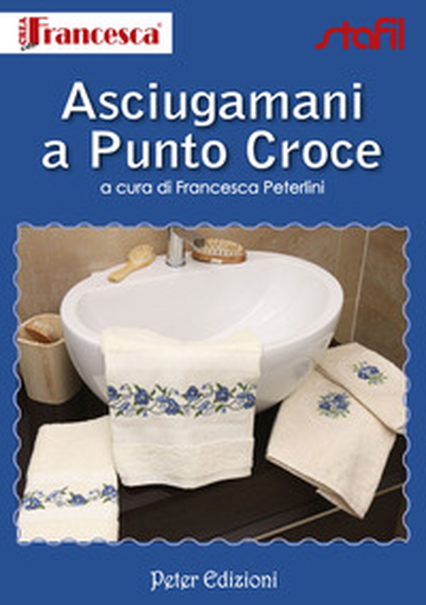 Asciugamani a punto croce - Librerie.coop Asciugamani a punto croce - Librerie.coop