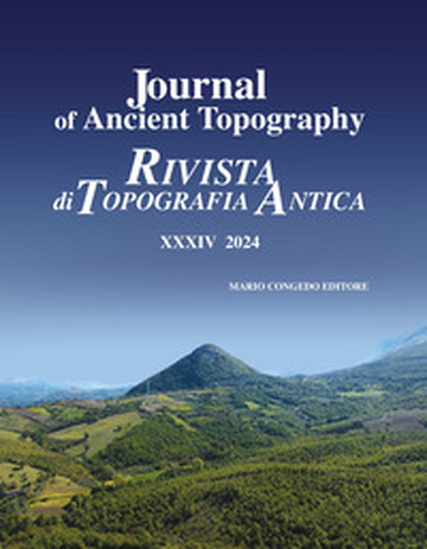 Journal of ancient topography-Rivista di topografia antica - Vol. 34 - Librerie.coop Journal of ancient topography-Rivista di topografia antica - Vol. 34 - Librerie.coop
