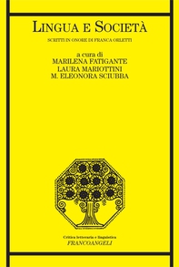 Lingua e società. Scritti in onore di Franca Orletti - Librerie.coop