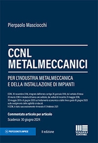 CCNL Metalmeccanici - Librerie.coop CCNL Metalmeccanici - Librerie.coop