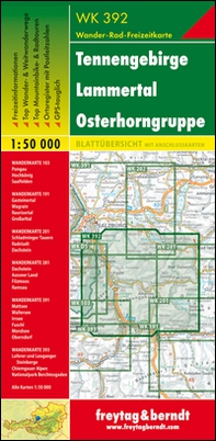 Tennengebirge 1:50.000 - Librerie.coop