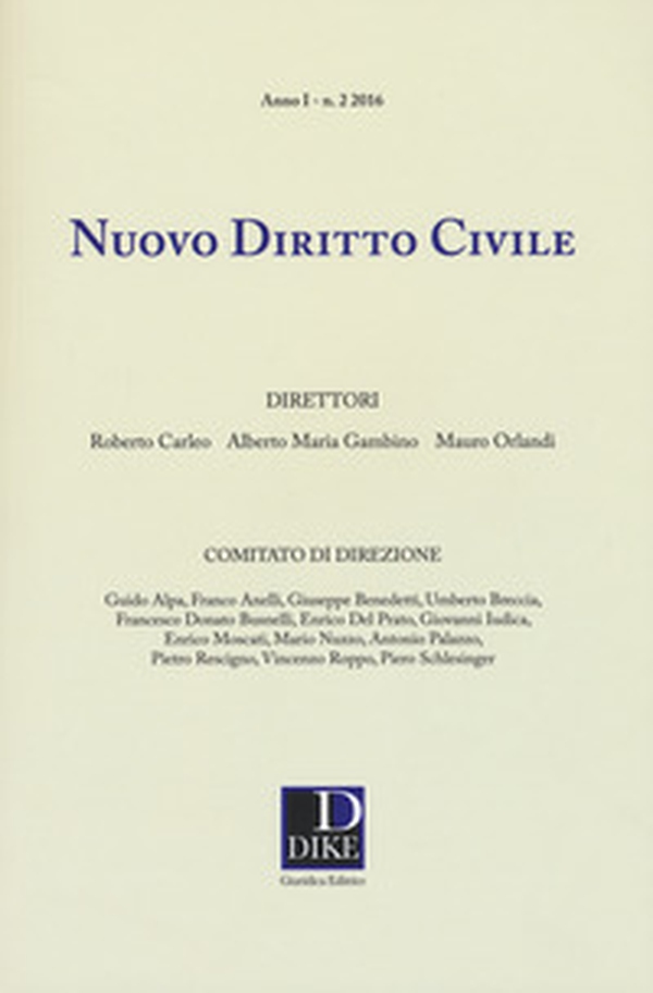 Nuovo diritto civile - Vol. 2 - Librerie.coop Nuovo diritto civile - Vol. 2 - Librerie.coop