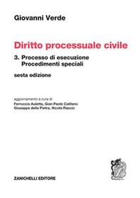 Diritto processuale civile - Vol. 3 - Librerie.coop