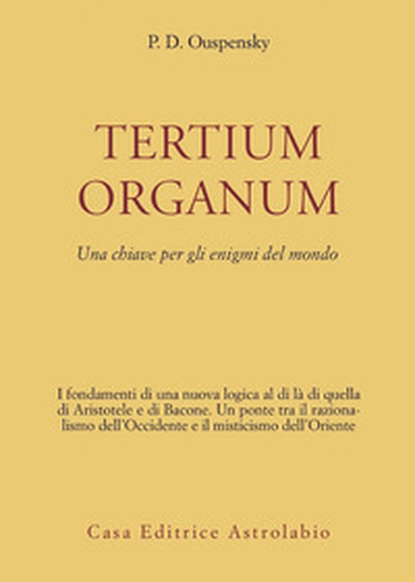 Tertium organum. Una chiave per gli enigmi del mondo - Librerie.coop Tertium organum. Una chiave per gli enigmi del mondo - Librerie.coop