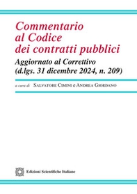Commentario al codice dei contratti pubblici - Librerie.coop