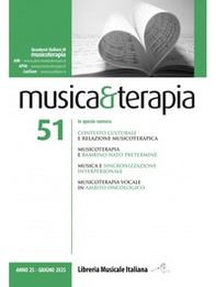 Musica&terapia - Vol. 51 - Librerie.coop Musica&terapia - Vol. 51 - Librerie.coop