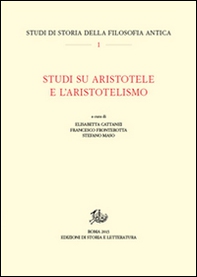 Studi su Aristotele e l'aristotelismo - Librerie.coop