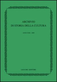 Archivio di storia della cultura (2009) - Librerie.coop