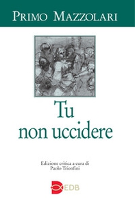 Tu non uccidere - Librerie.coop Tu non uccidere - Librerie.coop