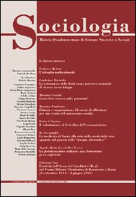 Sociologia. Rivista quadrimestrale di scienze storiche e sociali - Vol. 1 - Librerie.coop Sociologia. Rivista quadrimestrale di scienze storiche e sociali - Vol. 1 - Librerie.coop