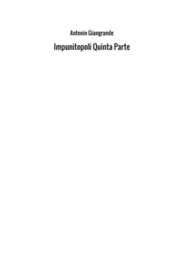 Impunitopoli - Librerie.coop Impunitopoli - Librerie.coop