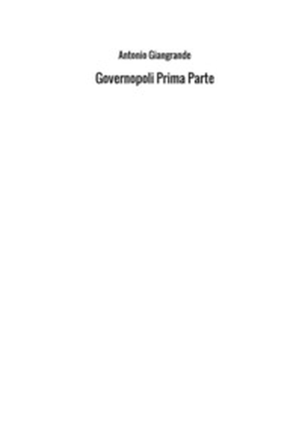Governopoli - Librerie.coop Governopoli - Librerie.coop