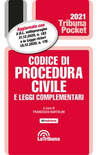 Codice di procedura civile e leggi complementari 2021 - Librerie.coop