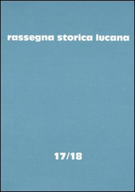 Rassegna storica lucana (17-18) - Librerie.coop