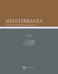 Mediterranea. Studi e ricerche sul Mediterraneo antico - Vol. 20 - Librerie.coop