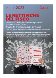 Le rettifiche del fisco - Librerie.coop