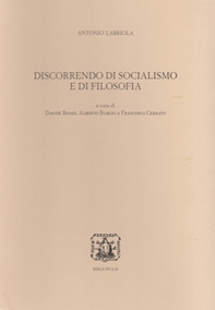 Discorrendo di socialismo e di filosofia - Librerie.coop