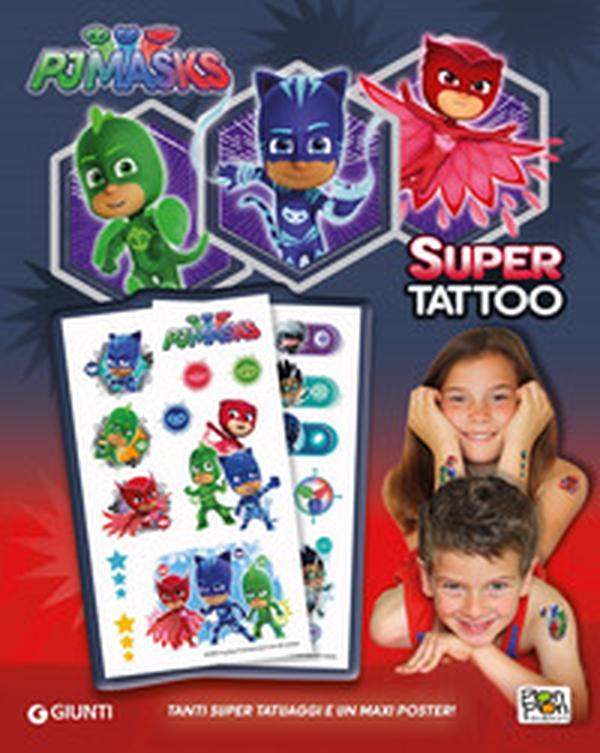Super Tattoo. Pj Masks - Librerie.coop Super Tattoo. Pj Masks - Librerie.coop