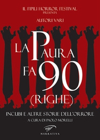 La paura fa 90 (righe). Incubi e altre storie dell'orrore - Librerie.coop