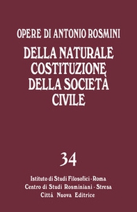 Della naturale costituzione della società civile - Librerie.coop