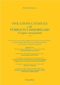 Violazioni catastali e di pubblicità immobiliari. Il regime sanzionatorio - Librerie.coop