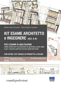 Kit esame architetto eingegnere (sez. A-B) per l'esame di abilitazione. Valido anche per le professioni di geometra, perito edile e per i concorsi nell'area tecnica degli enti locali - Librerie.coop