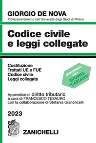 Codice civile e leggi collegate 2023. Con appendice di diritto tributario - Librerie.coop Codice civile e leggi collegate 2023. Con appendice di diritto tributario - Librerie.coop