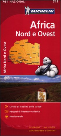 Africa nord ovest 1:4.000.000 - Librerie.coop