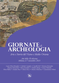 Giornate di archeologia, arte e storia del Vicino e Medio Oriente 2025 - Librerie.coop