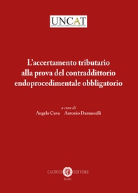 L'accertamento tributario alla prova del contraddittorio endoprocedimentale obbligatorio - Librerie.coop L'accertamento tributario alla prova del contraddittorio endoprocedimentale obbligatorio - Librerie.coop