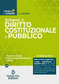 Schemi di diritto costituzionale e pubblico - Librerie.coop