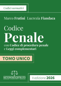 Codice normativo di diritto penale 2026 per il concorso in Magistratura - Librerie.coop