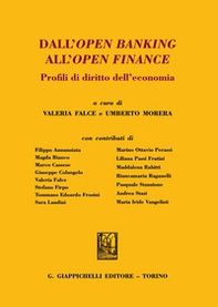 Dall'open banking all'open finance. Profili di diritto dell'economia - Librerie.coop