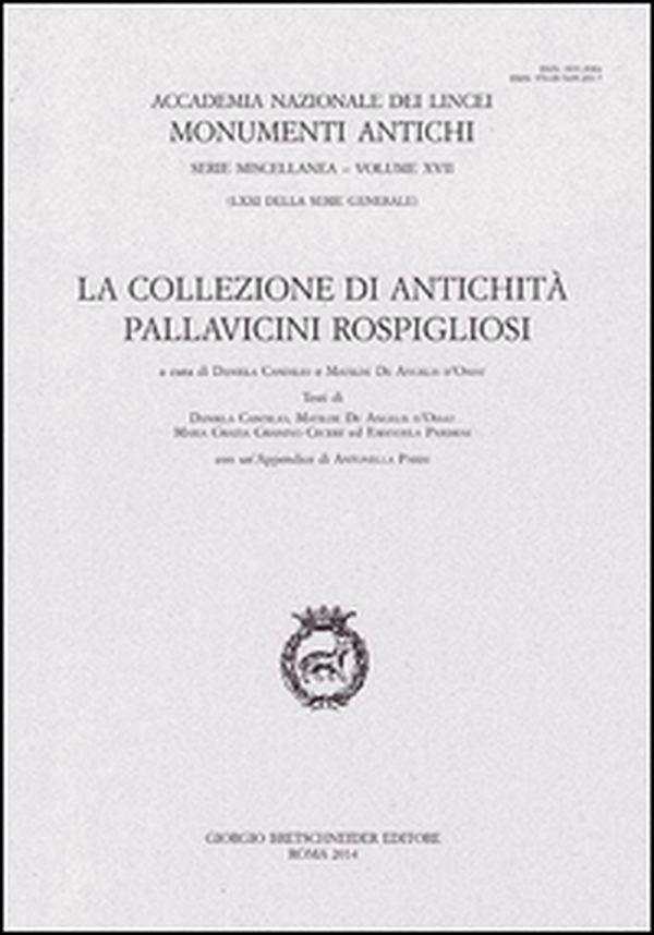 La collezione di antichità Pallavicini Rospigliosi - Librerie.coop La collezione di antichità Pallavicini Rospigliosi - Librerie.coop