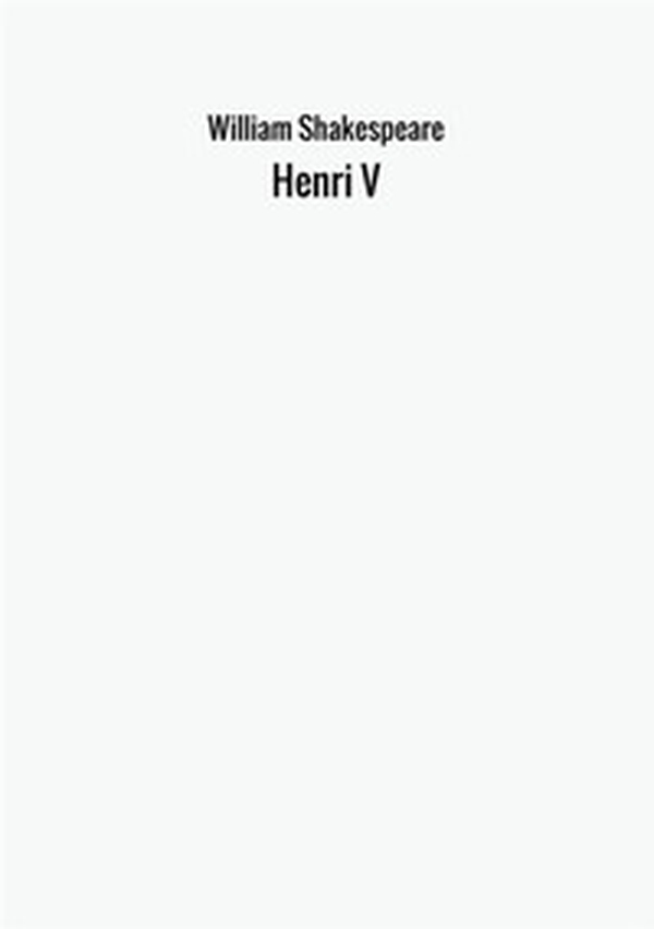 Henri V - Librerie.coop Henri V - Librerie.coop